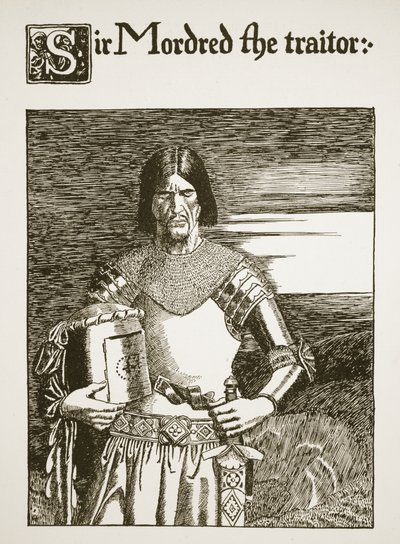 Sir Mordred the Traitor, Illustration from 